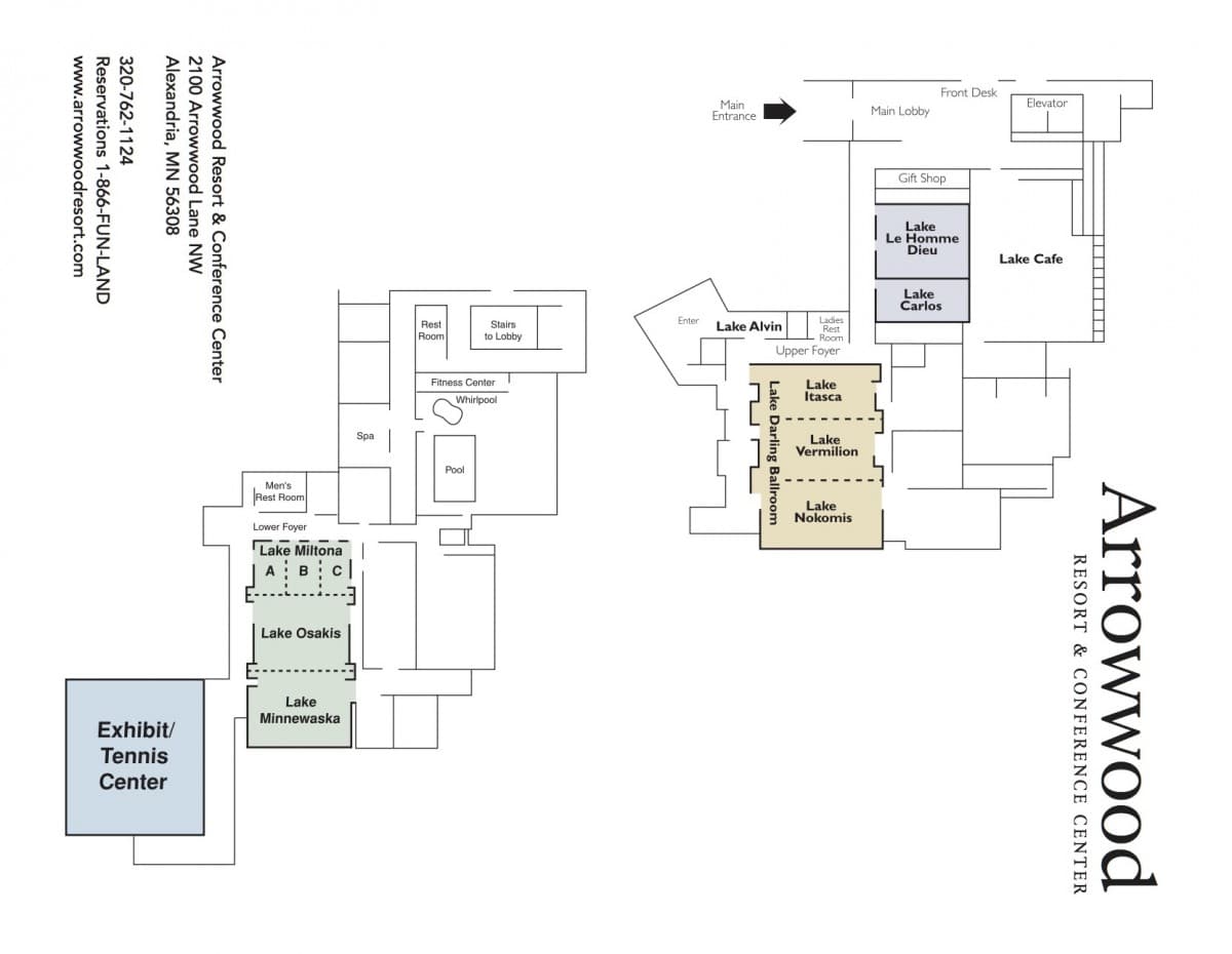 Interior Resort Map